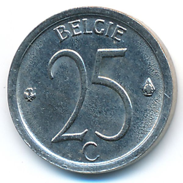 Бельгия, 25 сентим (1969 г.)