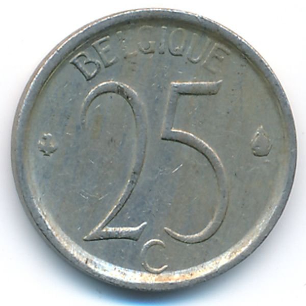 Бельгия, 25 сентим (1969 г.)