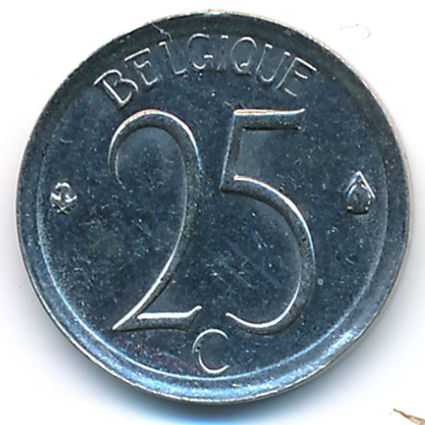 Бельгия, 25 сентим (1970 г.)