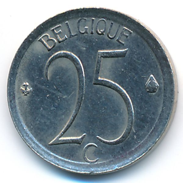 Бельгия, 25 сентим (1970 г.)