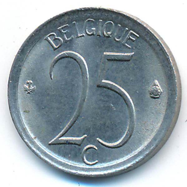 Бельгия, 25 сентим (1970 г.)