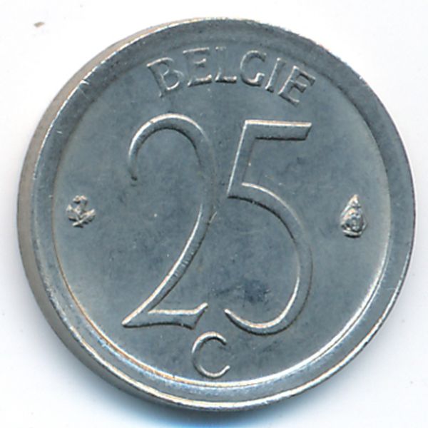 Бельгия, 25 сентим (1970 г.)
