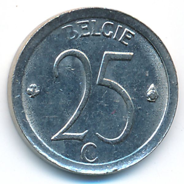 Бельгия, 25 сентим (1970 г.)