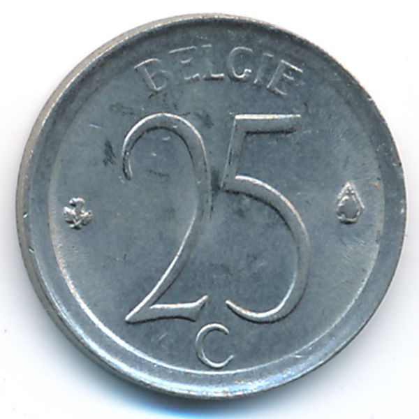 Бельгия, 25 сентим (1970 г.)