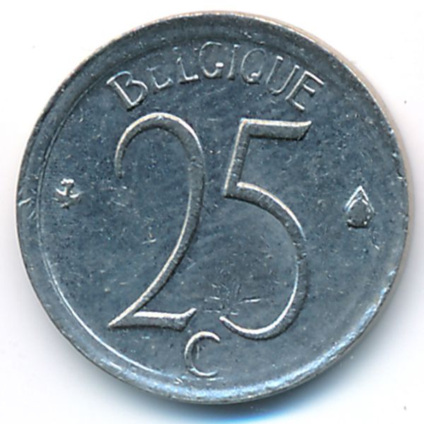 Бельгия, 25 сентим (1971 г.)