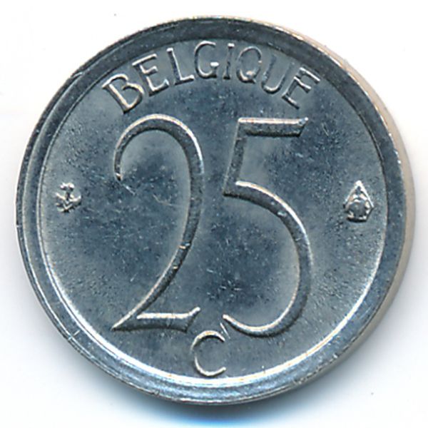 Бельгия, 25 сентим (1971 г.)