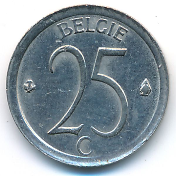 Бельгия, 25 сентим (1972 г.)