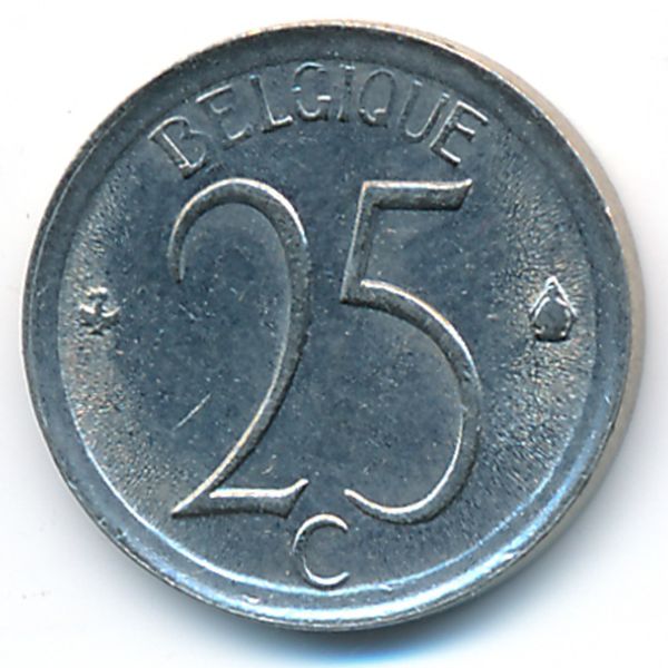 Бельгия, 25 сентим (1972 г.)