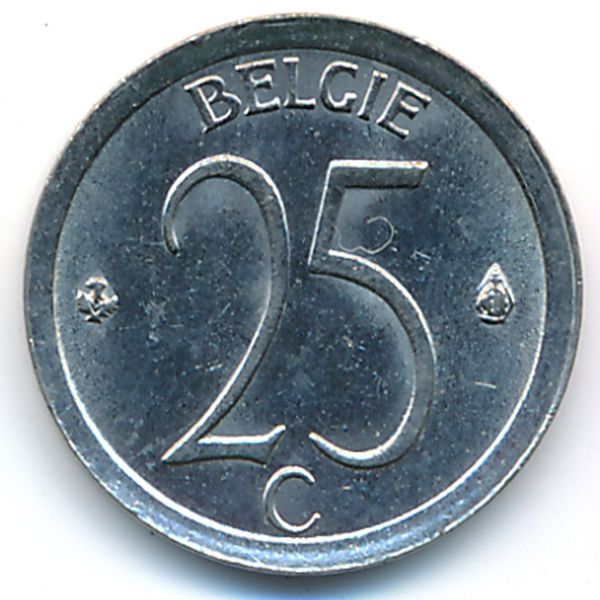 Бельгия, 25 сентим (1973 г.)