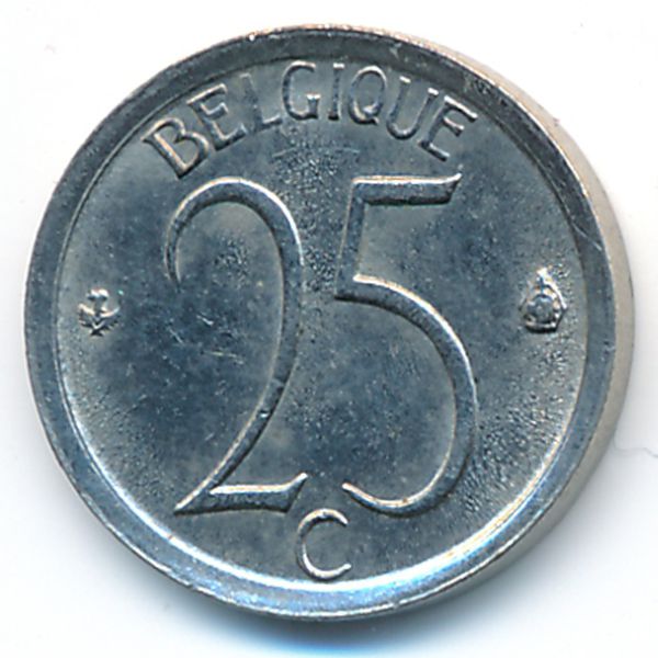 Бельгия, 25 сентим (1973 г.)