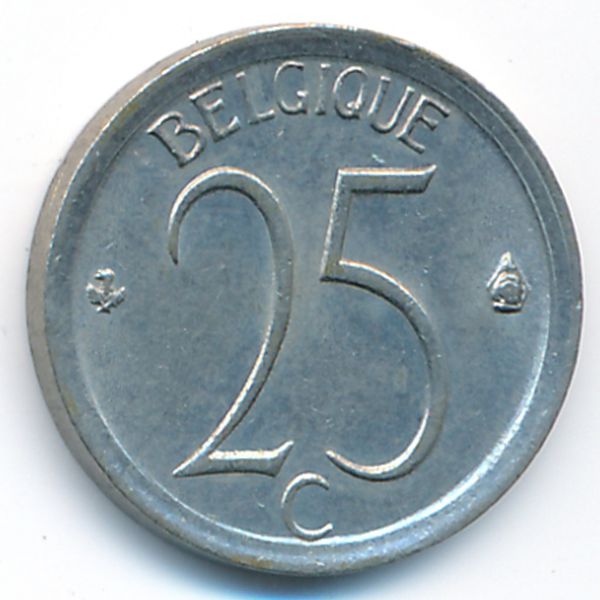 Бельгия, 25 сентим (1973 г.)