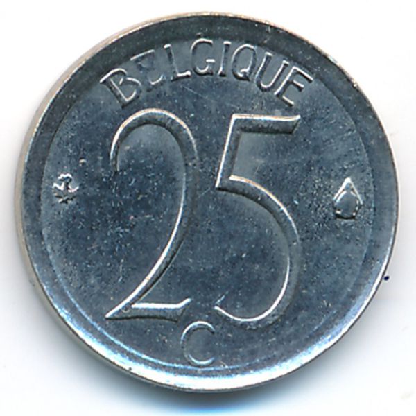 Бельгия, 25 сентим (1974 г.)