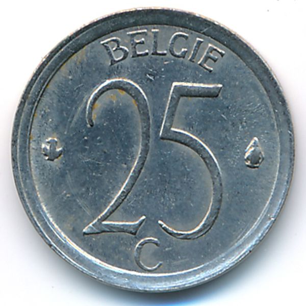 Бельгия, 25 сентим (1974 г.)