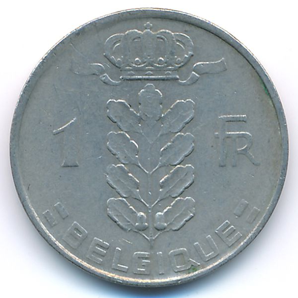 Бельгия, 1 франк (1952 г.)