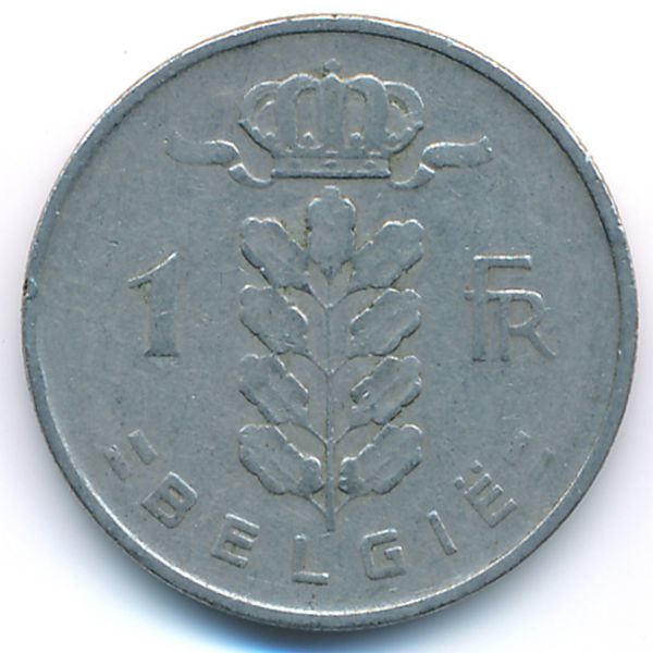 Бельгия, 1 франк (1954 г.)