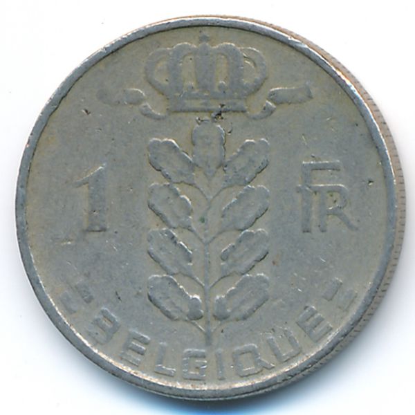 Бельгия, 1 франк (1956 г.)