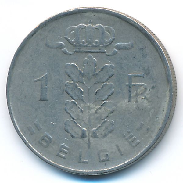 Бельгия, 1 франк (1958 г.)