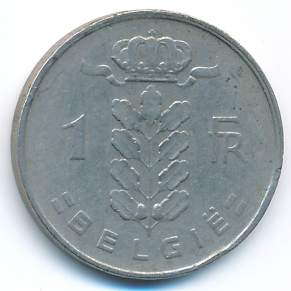 Бельгия, 1 франк (1958 г.)