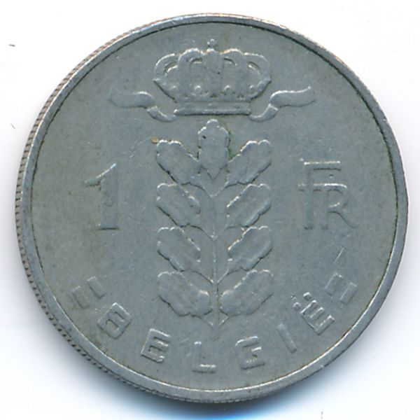 Бельгия, 1 франк (1958 г.)