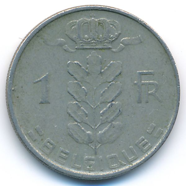 Бельгия, 1 франк (1959 г.)