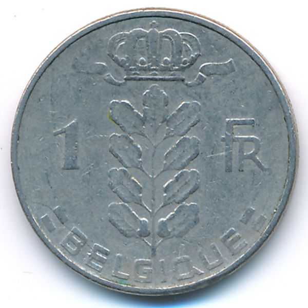 Бельгия, 1 франк (1960 г.)