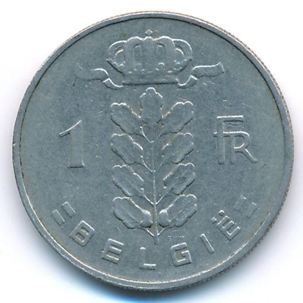 Бельгия, 1 франк (1962 г.)