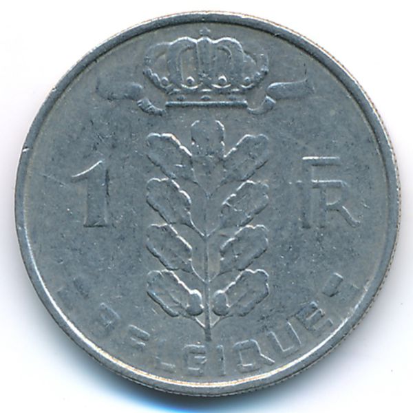 Бельгия, 1 франк (1966 г.)