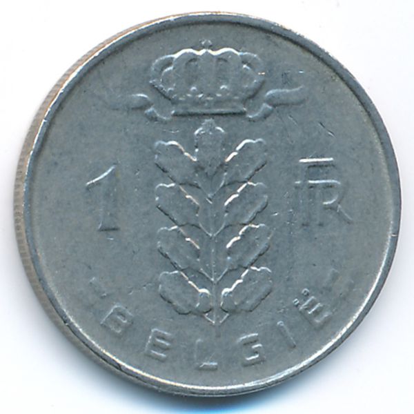 Бельгия, 1 франк (1967 г.)