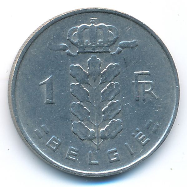 Бельгия, 1 франк (1967 г.)