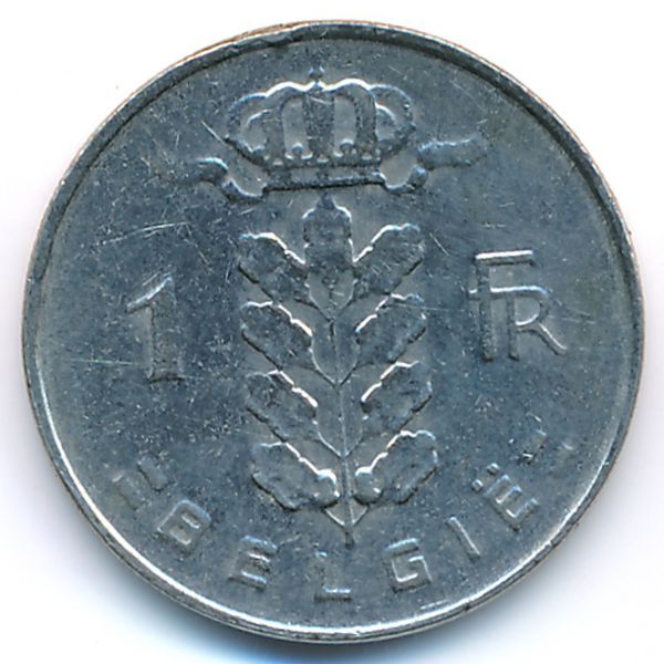 Бельгия, 1 франк (1967 г.)