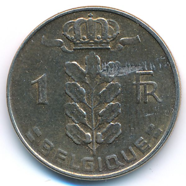 Бельгия, 1 франк (1968 г.)