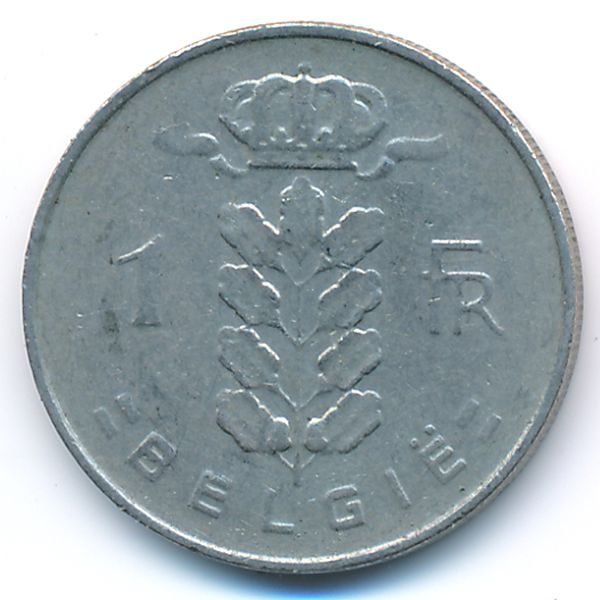 Бельгия, 1 франк (1969 г.)