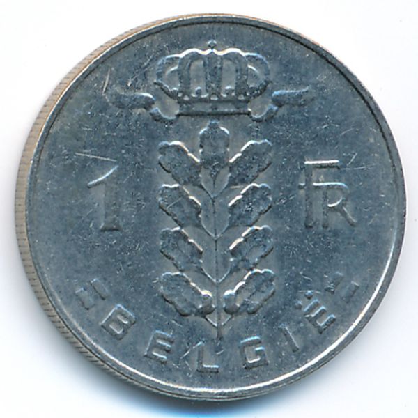 Бельгия, 1 франк (1969 г.)