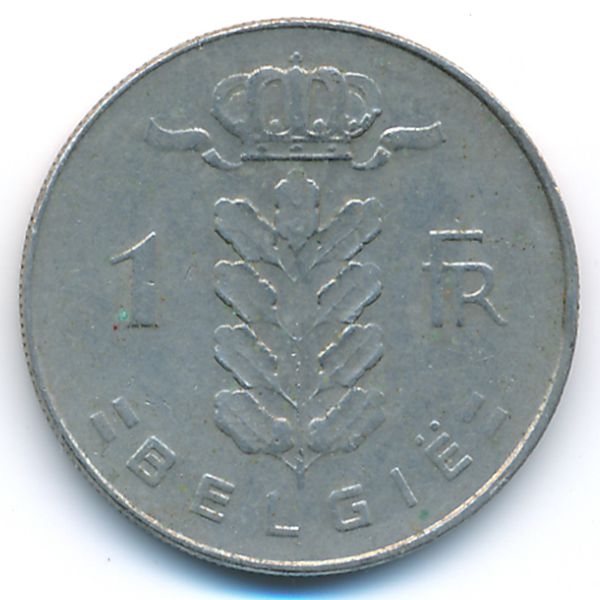 Бельгия, 1 франк (1971 г.)