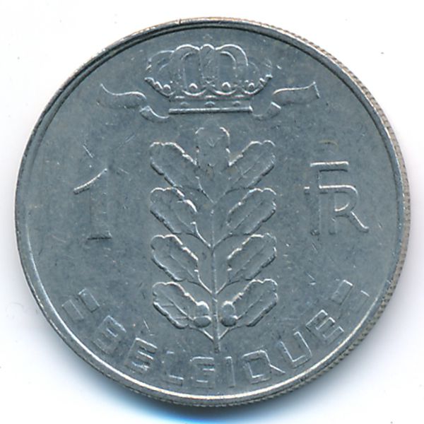 Бельгия, 1 франк (1971 г.)