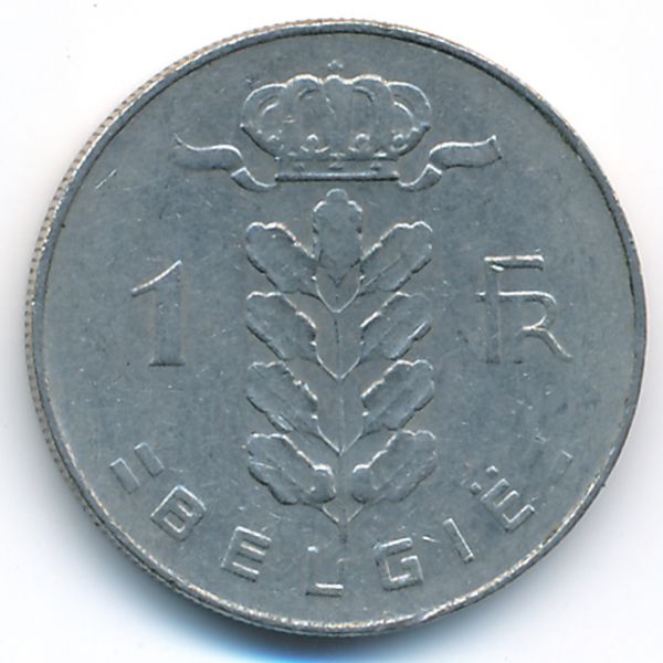 Бельгия, 1 франк (1974 г.)