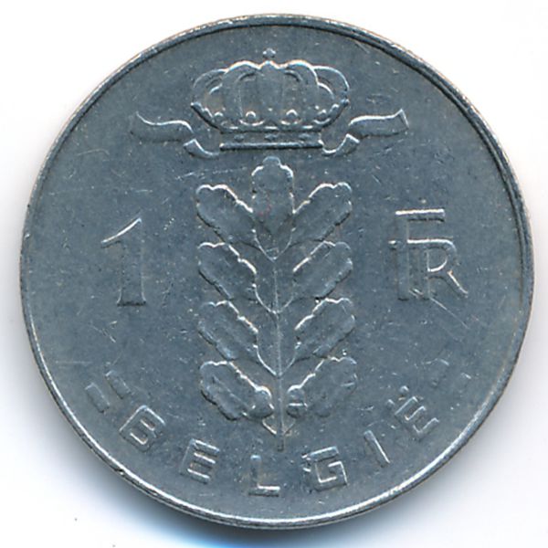Бельгия, 1 франк (1974 г.)