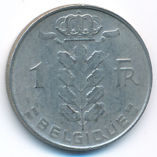 Бельгия, 1 франк (1976 г.)