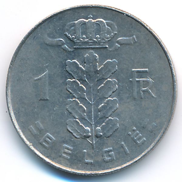 Бельгия, 1 франк (1978 г.)