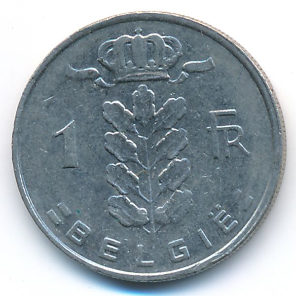 Бельгия, 1 франк (1980 г.)