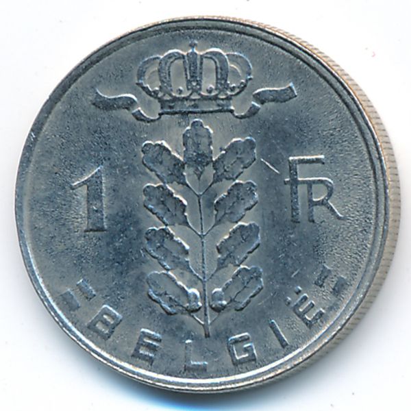 Бельгия, 1 франк (1980 г.)