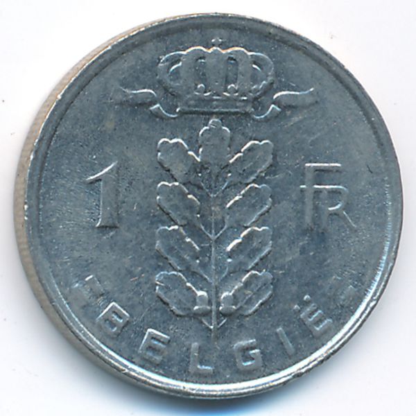 Бельгия, 1 франк (1980 г.)