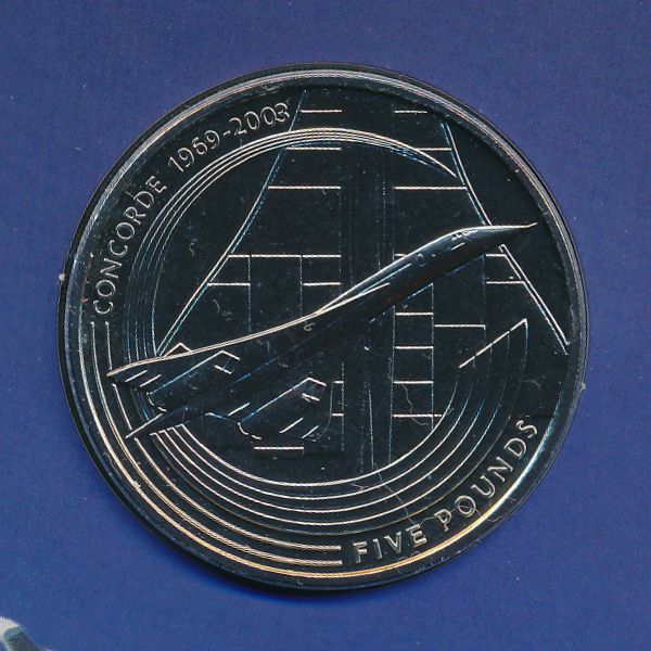 Олдерни, 5 фунтов (2003 г.)