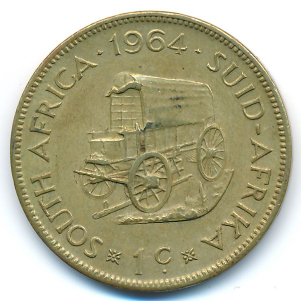 ЮАР, 1 цент (1964 г.)