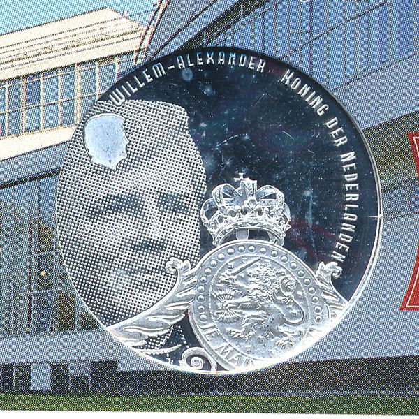 Нидерланды, 5 евро (2015 г.)