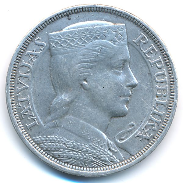 Латвия, 5 лат (1929 г.)