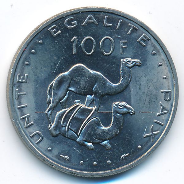 Джибути, 100 франков (1977 г.)