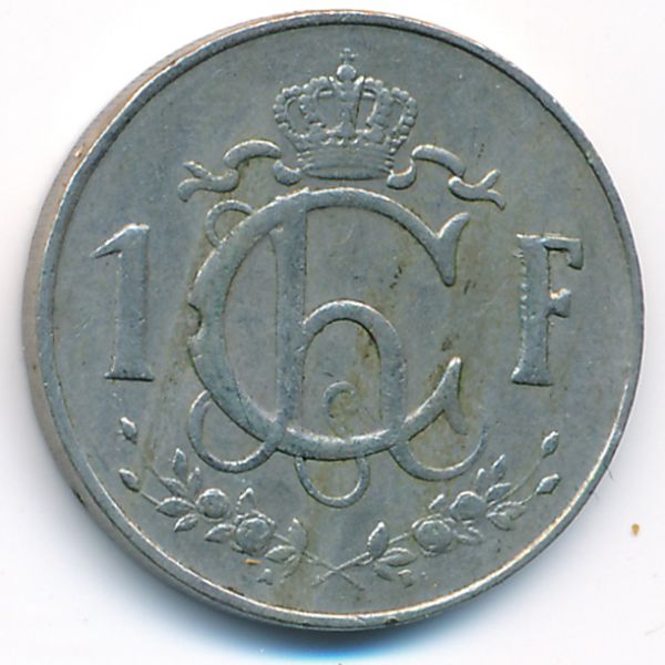 Люксембург, 1 франк (1962 г.)