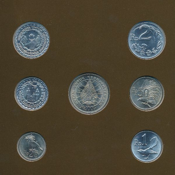 Индонезия, Набор монет