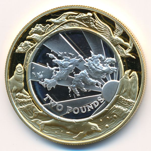 Фолклендские острова, 2 фунта (2000 г.)